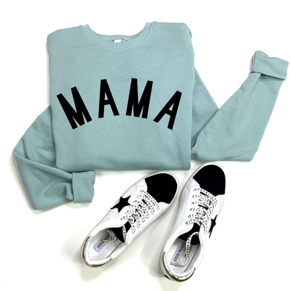 Tops - NEW Mama Sweatshirt Crewneck Sweater Pullover